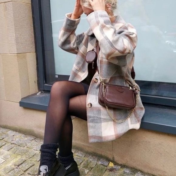 H&M plaid Shacket - Picture 13 of 14